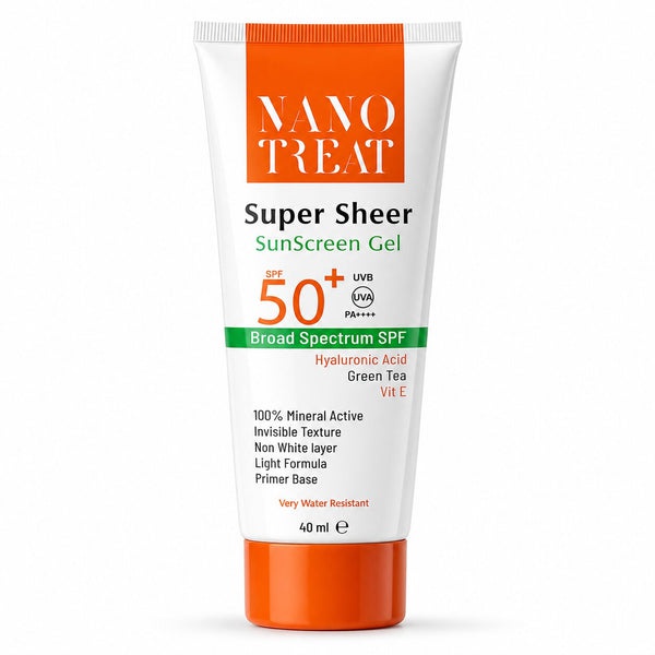 Nano Treat Super Sheer Sunscreen Gel
